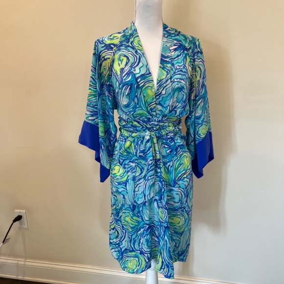 Lilly Pulitzer Kimora Silk Dress - Picture 4 of 5